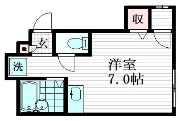 モンシェの物件間取画像